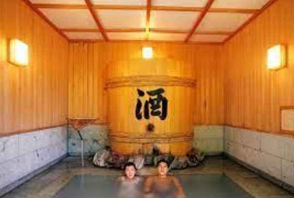 Japanese Sake Bath