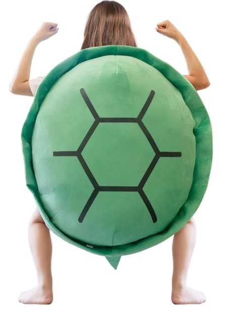 Cuecutie 40 Inch Wearable Turtle Shell Pillows